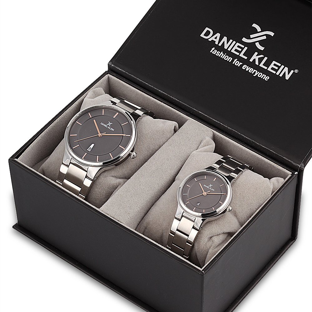 Set ceasuri pentru dama si barbati, Daniel Klein Pair, DK11746-6P